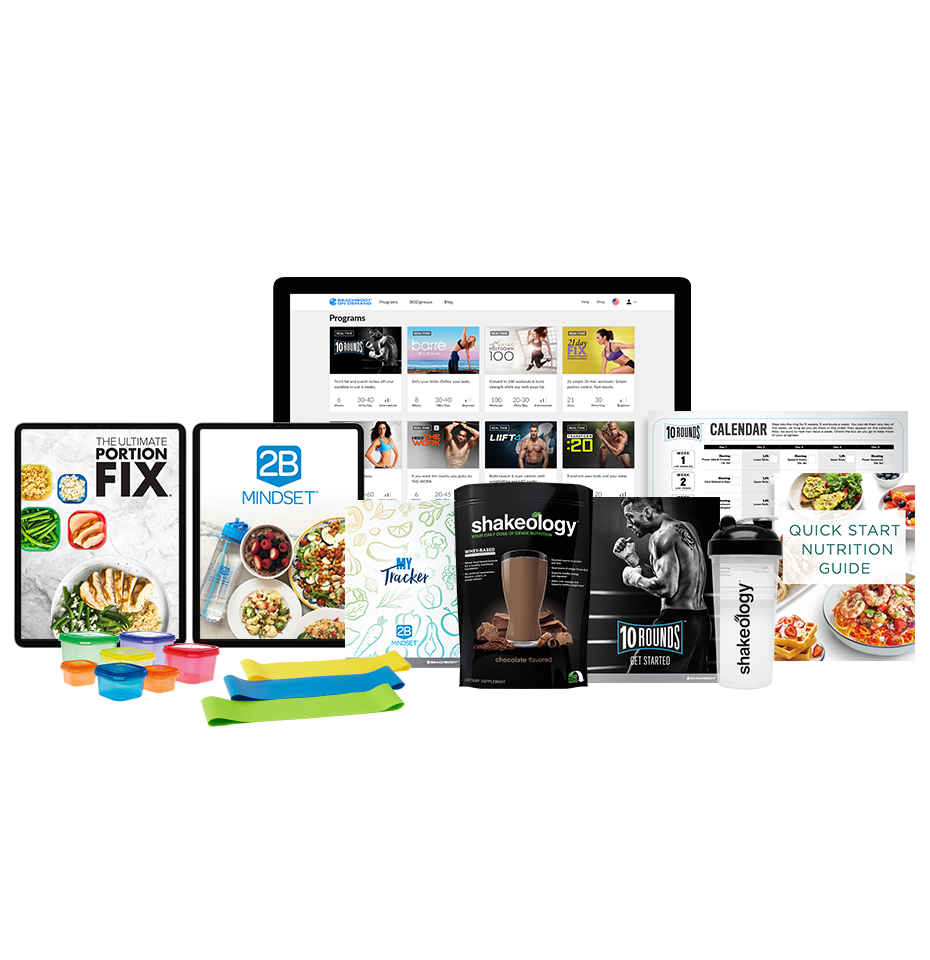 10 Rounds BOD Shakeology Challenge Pack Team Beachbody US